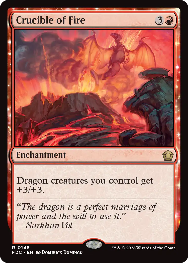 Crucible of Fire [Foundations Commander] | Exor Games Dartmouth