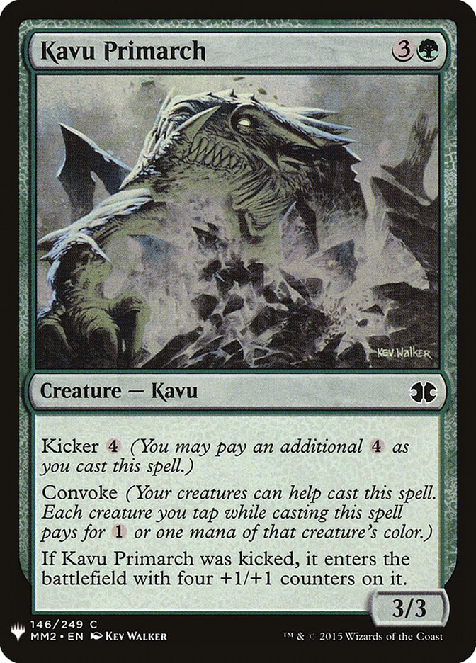 Kavu Primarch [Mystery Booster] | Exor Games Dartmouth