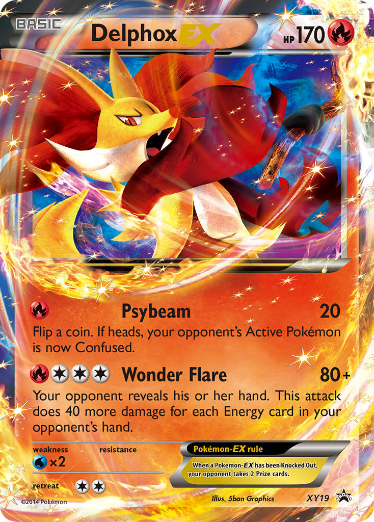 Delphox EX (XY19) [XY: Black Star Promos] | Exor Games Dartmouth
