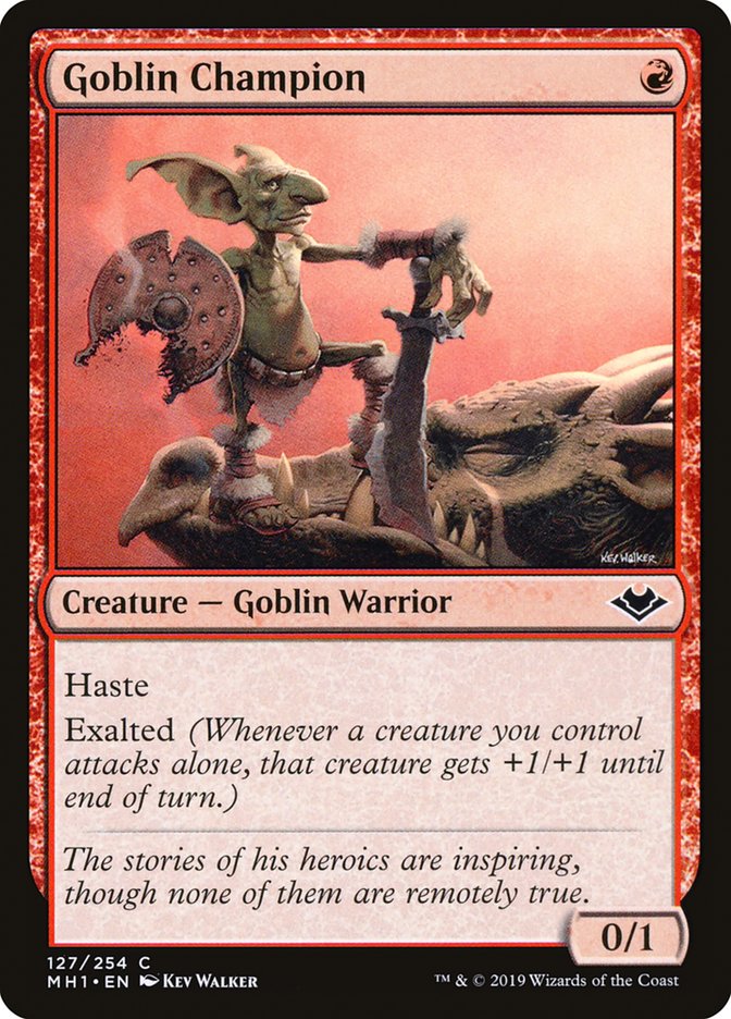 Goblin Champion [Modern Horizons] | Exor Games Dartmouth