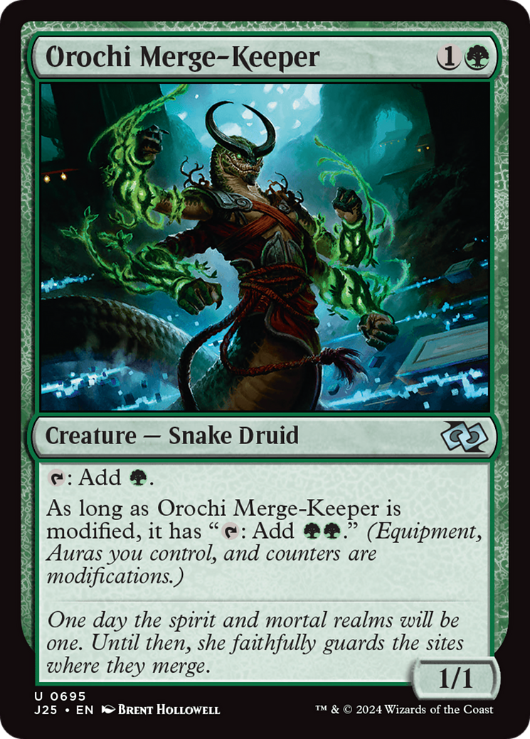 Orochi Merge-Keeper [Foundations Jumpstart] | Exor Games Dartmouth