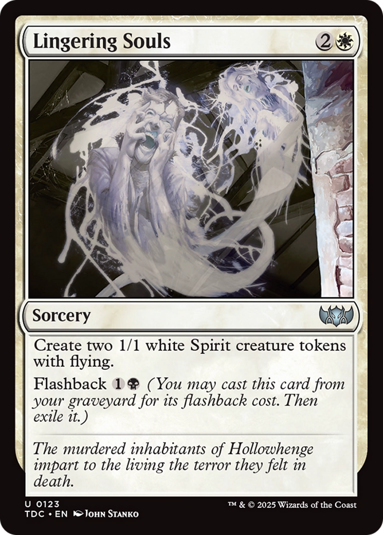 Lingering Souls [Tarkir: Dragonstorm Commander] | Exor Games Dartmouth