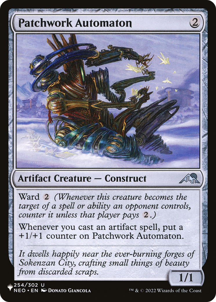 Patchwork Automaton [The List Reprints] | Exor Games Dartmouth