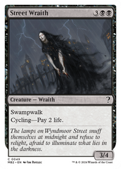 Street Wraith (White Border) [Mystery Booster 2] | Exor Games Dartmouth