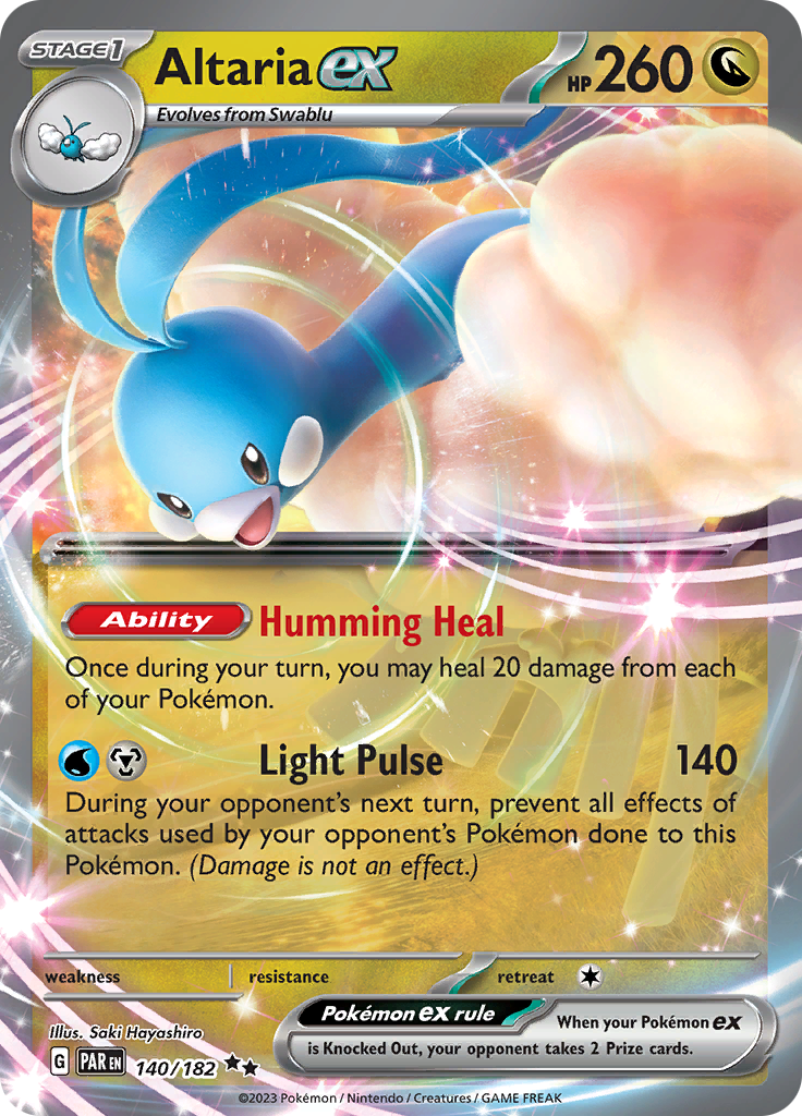 Altaria ex (140/182) [Scarlet & Violet: Paradox Rift] | Exor Games Dartmouth