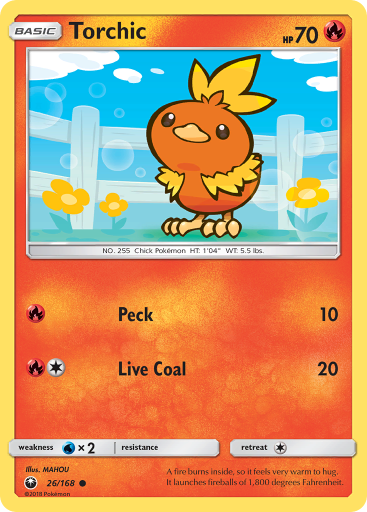 Torchic (26/168) [Sun & Moon: Celestial Storm] | Exor Games Dartmouth