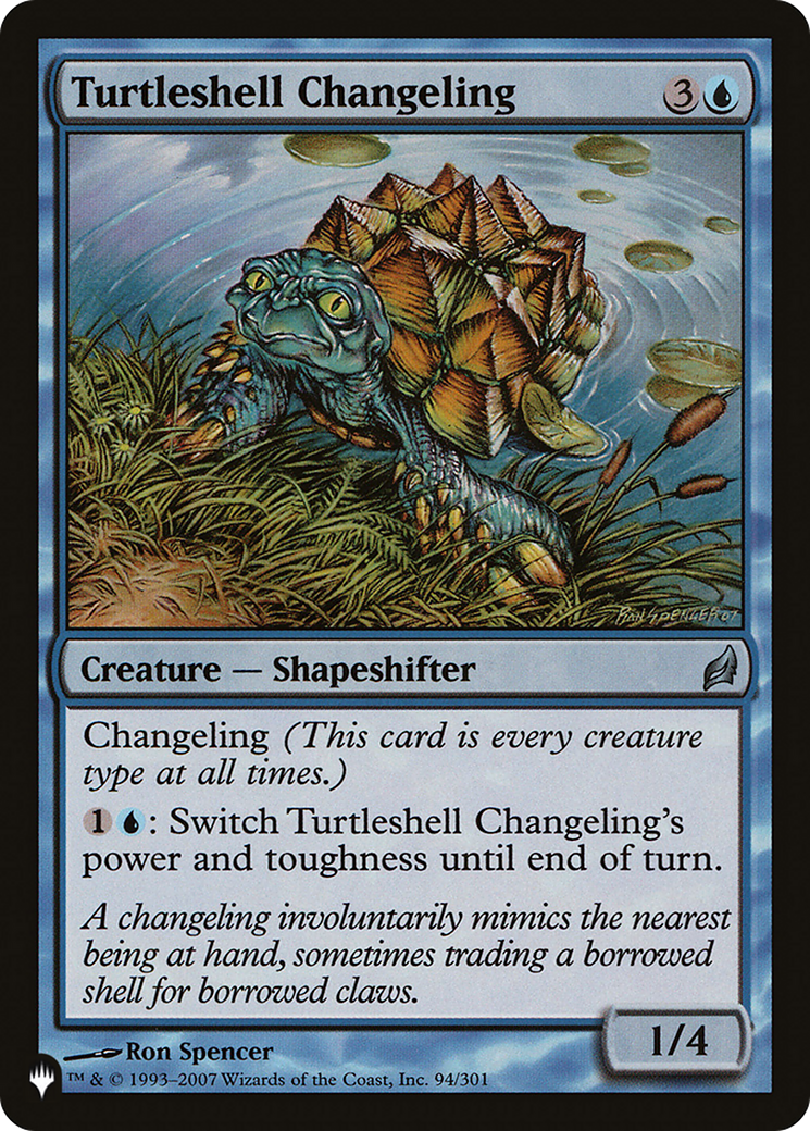 Turtleshell Changeling [The List Reprints] | Exor Games Dartmouth