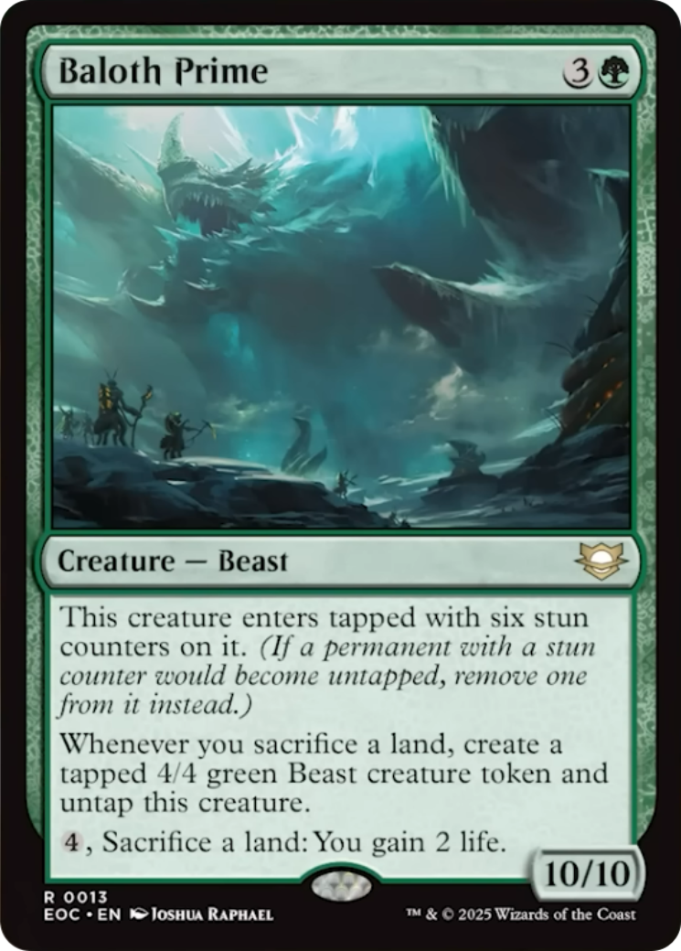 Baloth Prime [Edge of Eternities Commander] | Exor Games Dartmouth