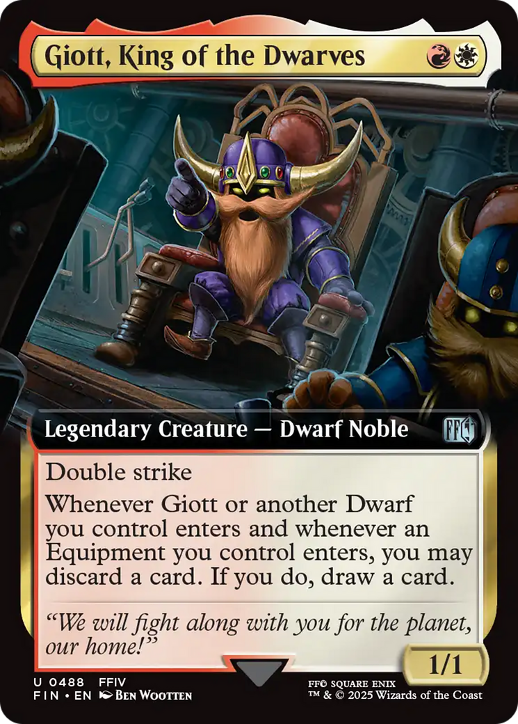 Giott, King of the Dwarves (Extended Art) [FINAL FANTASY] | Exor Games Dartmouth