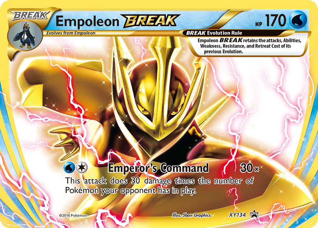 Empoleon BREAK (XY134) [XY: Black Star Promos] | Exor Games Dartmouth