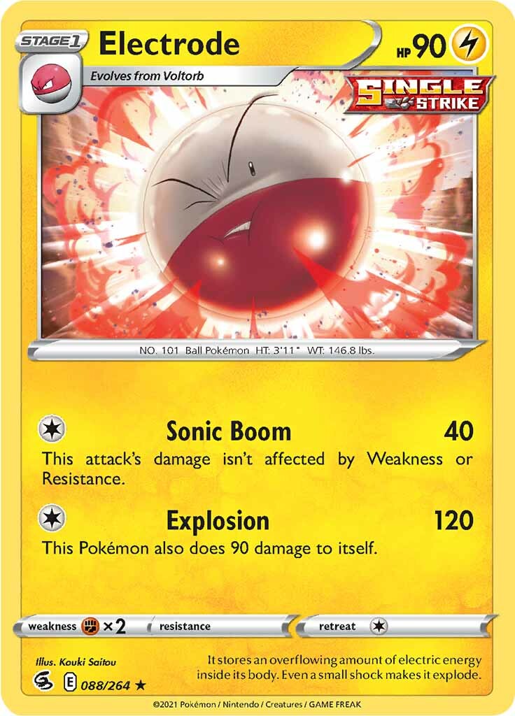 Electrode (088/264) [Sword & Shield: Fusion Strike] | Exor Games Dartmouth