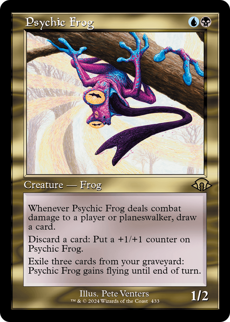 Psychic Frog (Retro) [Modern Horizons 3] | Exor Games Dartmouth