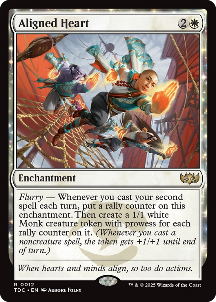 Aligned Heart [Tarkir: Dragonstorm Commander] | Exor Games Dartmouth
