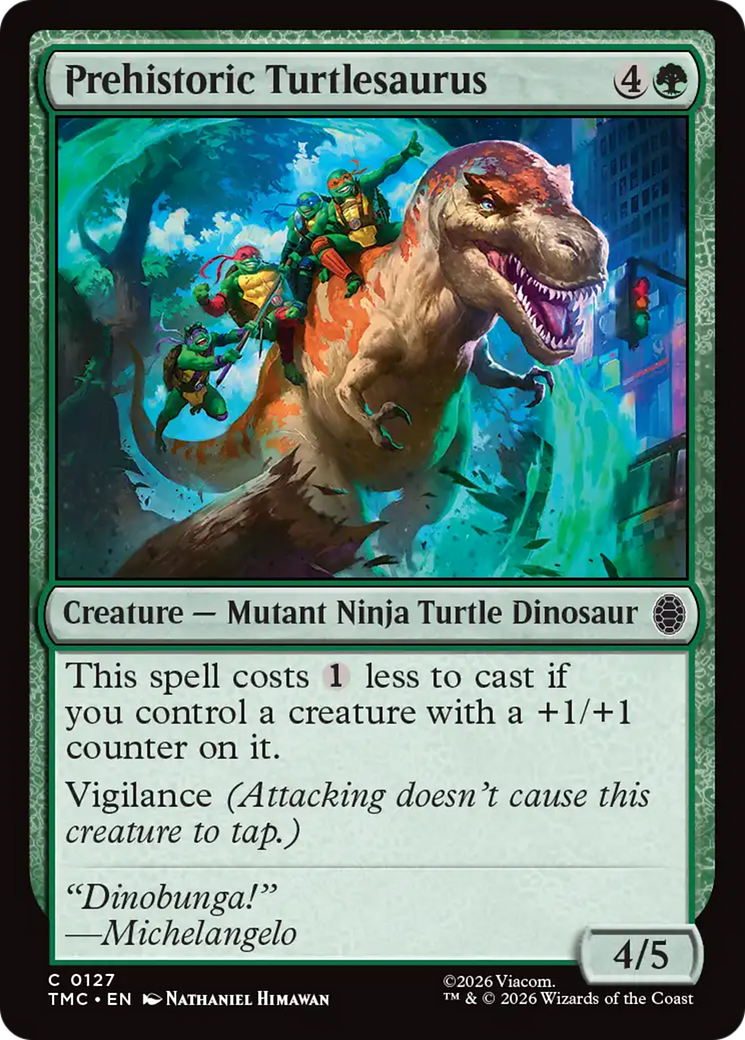 Prehistoric Turtlesaurus [Teenage Mutant Ninja Turtles Commander] | Exor Games Dartmouth