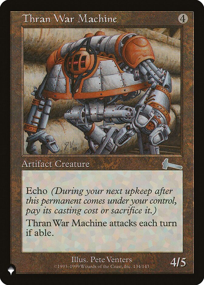 Thran War Machine [The List] | Exor Games Dartmouth