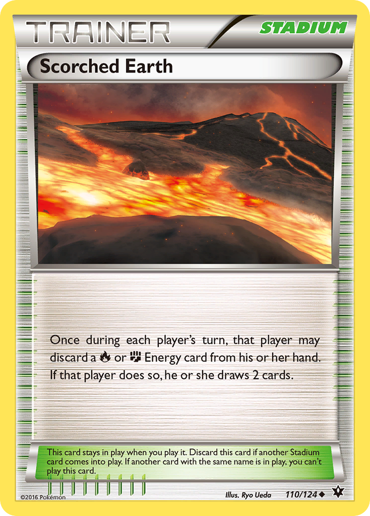 Scorched Earth (110/124) [XY: Fates Collide] | Exor Games Dartmouth
