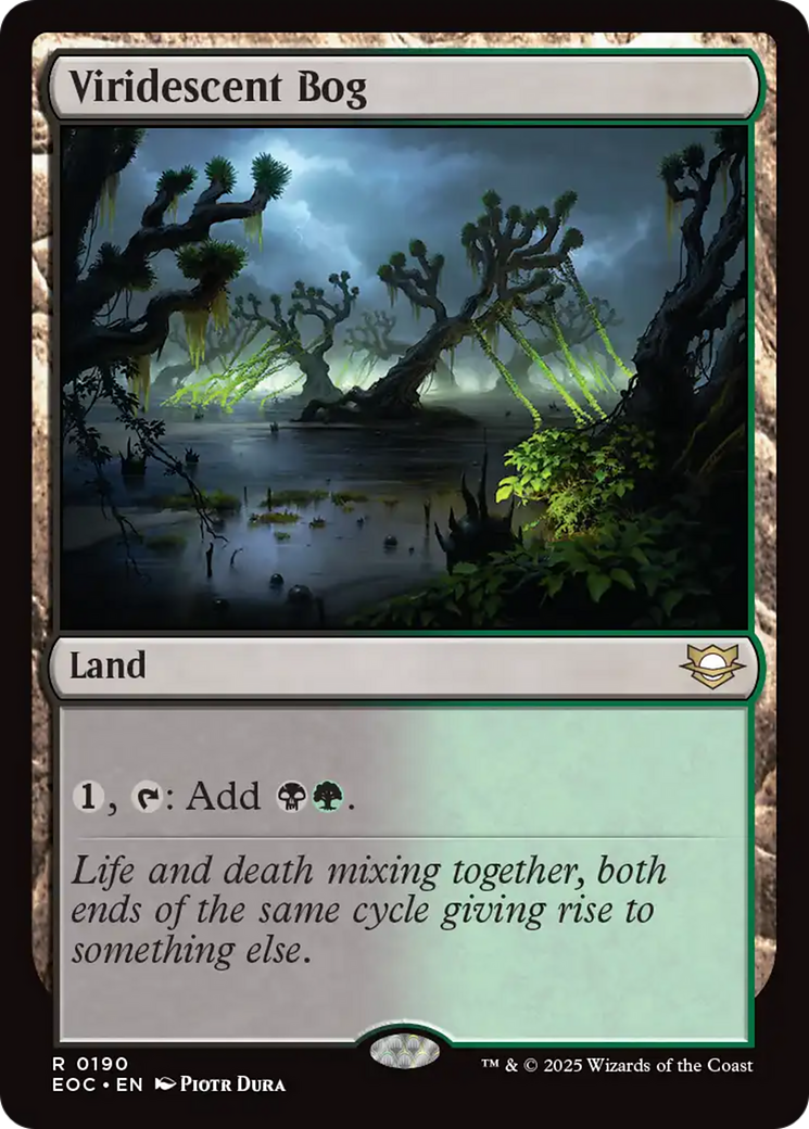 Viridescent Bog [Edge of Eternities Commander] | Exor Games Dartmouth