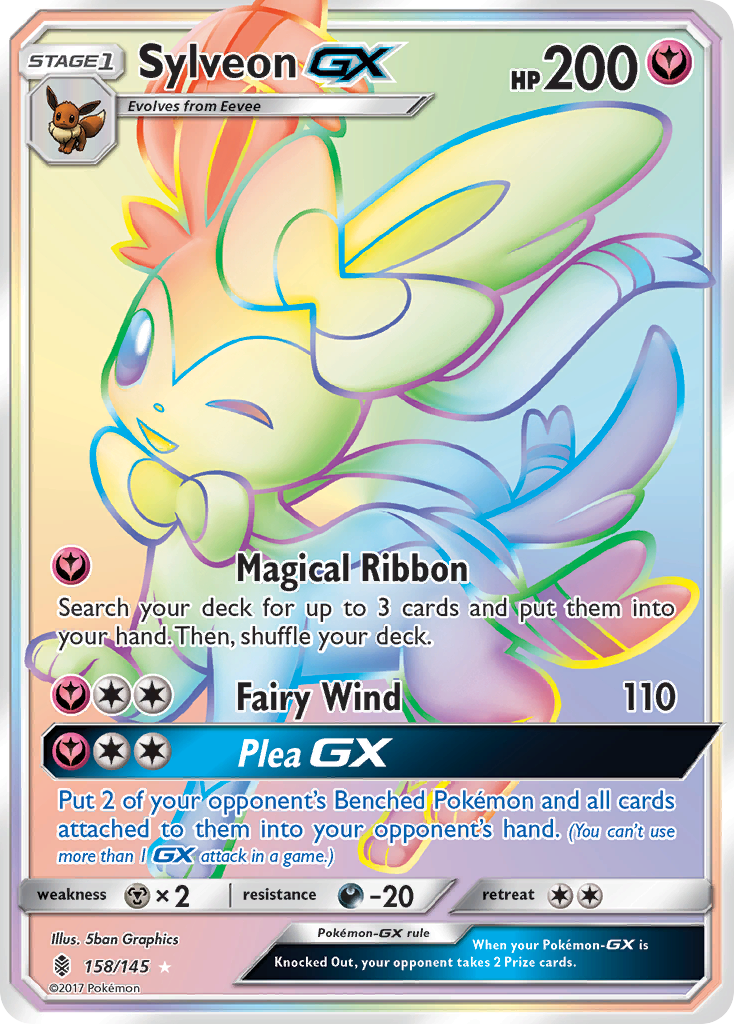 Sylveon GX (158/145) [Sun & Moon: Guardians Rising] | Exor Games Dartmouth