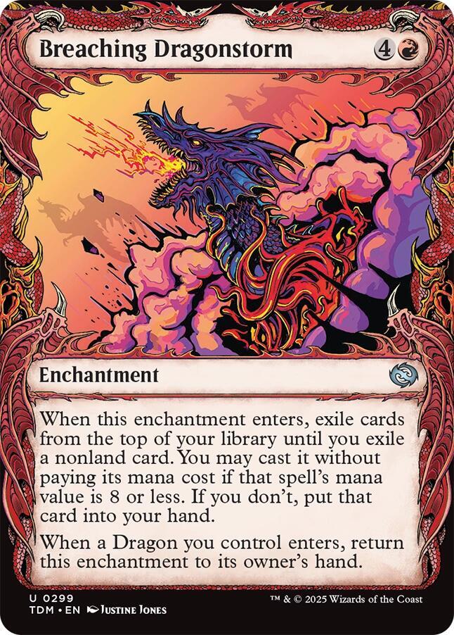 Breaching Dragonstorm (Showcase) [Tarkir: Dragonstorm] | Exor Games Dartmouth