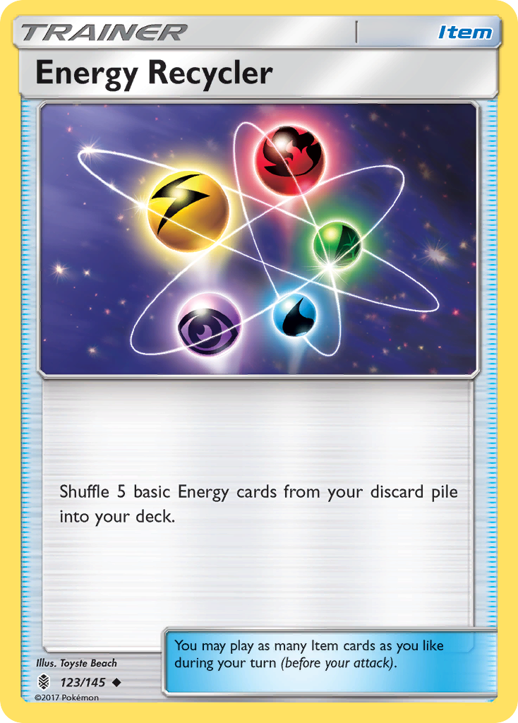 Energy Recycler (123/145) [Sun & Moon: Guardians Rising] | Exor Games Dartmouth