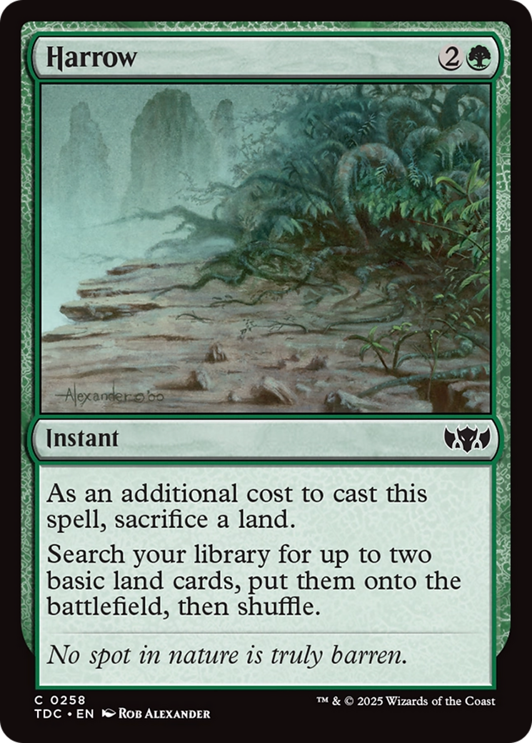 Harrow [Tarkir: Dragonstorm Commander] | Exor Games Dartmouth