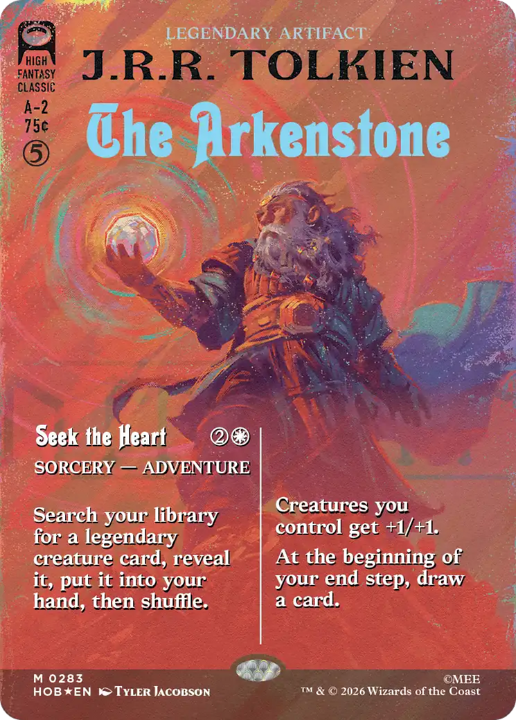 The Arkenstone (Borderless) (Surge Foil) [The Hobbit] | Exor Games Dartmouth