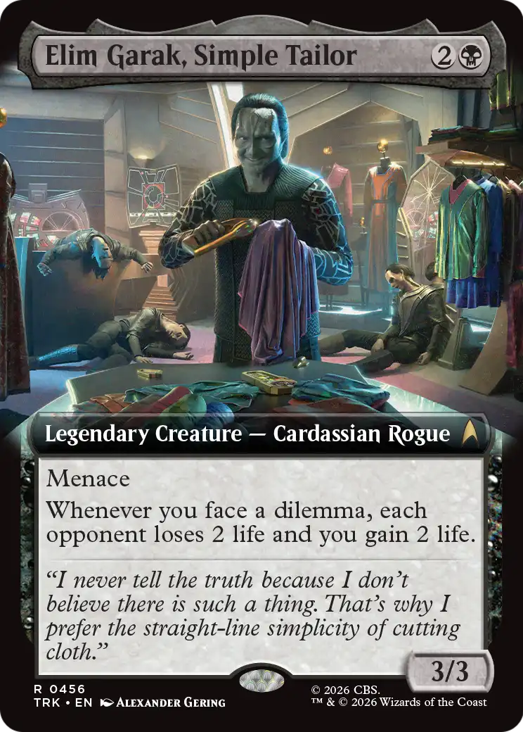 Elim Garak, Simple Tailor (Extended Art) [Star Trek] | Exor Games Dartmouth
