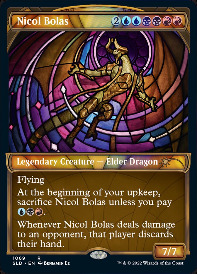 Nicol Bolas (Showcase Textured) [Secret Lair Drop Series] | Exor Games Dartmouth