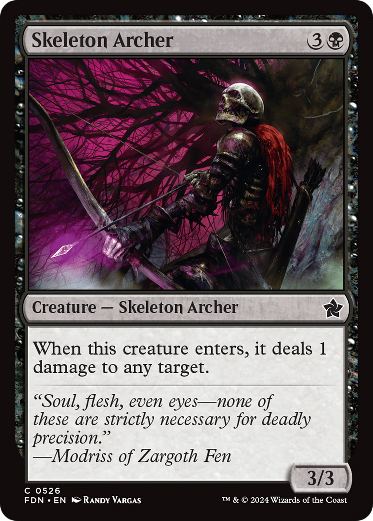 Skeleton Archer [Foundations] | Exor Games Dartmouth