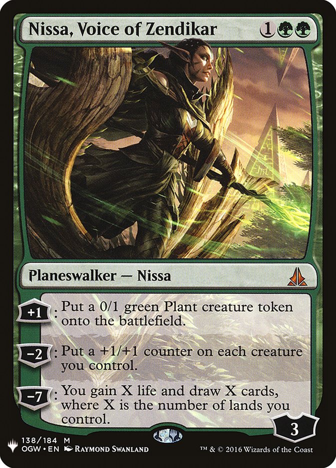 Nissa, Voice of Zendikar [Mystery Booster] | Exor Games Dartmouth