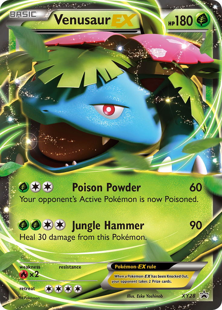 Venusaur EX (XY28) [XY: Black Star Promos] | Exor Games Dartmouth