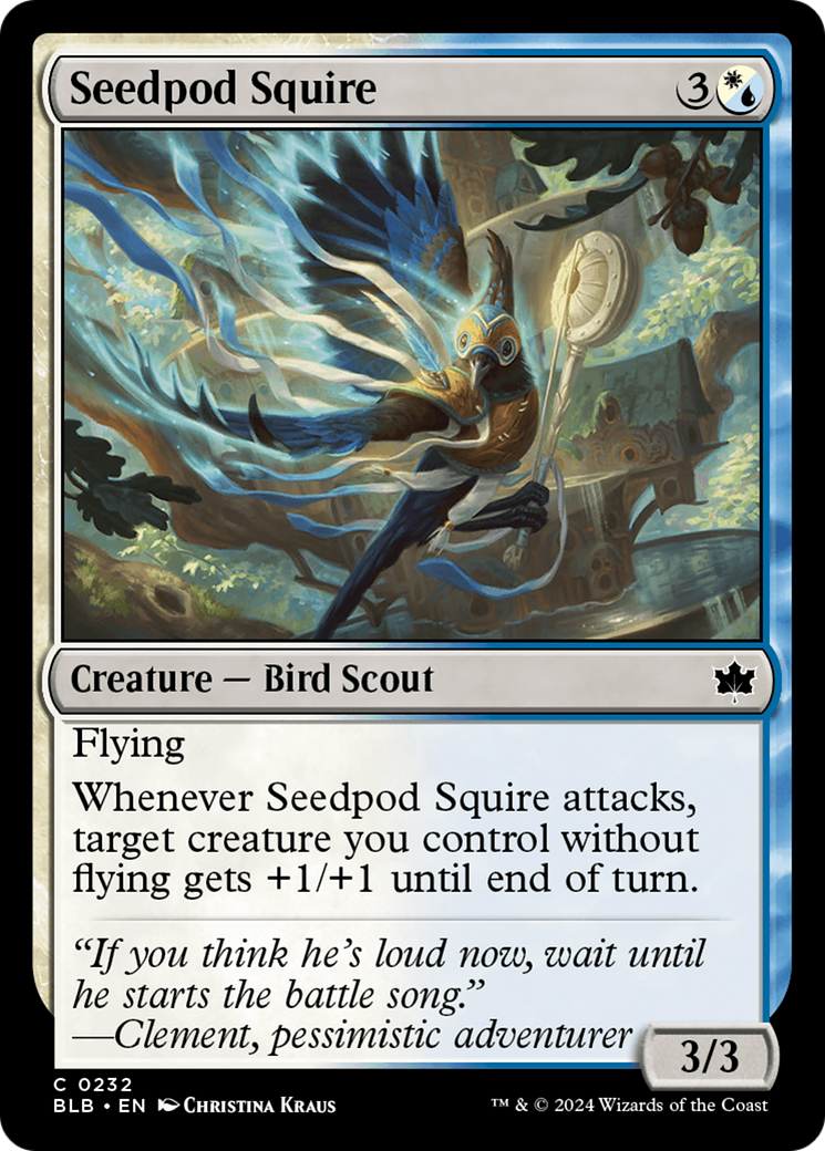 Seedpod Squire [Bloomburrow] | Exor Games Dartmouth