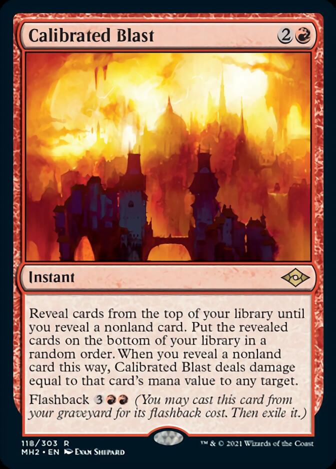 Calibrated Blast [Modern Horizons 2] | Exor Games Dartmouth