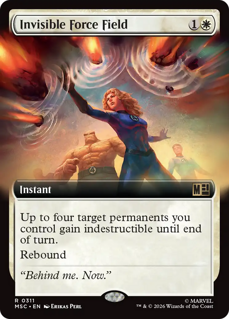 Invisible Force Field (Extended Art) [Marvel Super Heroes Commander] | Exor Games Dartmouth