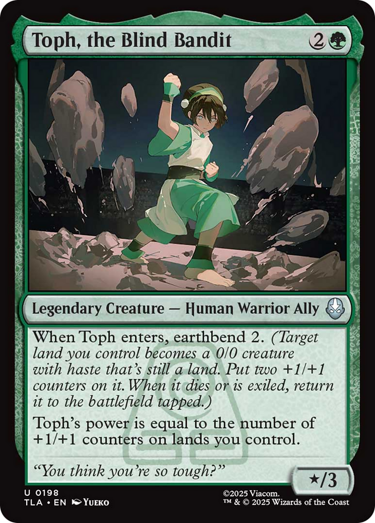 Toph, the Blind Bandit [Avatar: The Last Airbender] | Exor Games Dartmouth