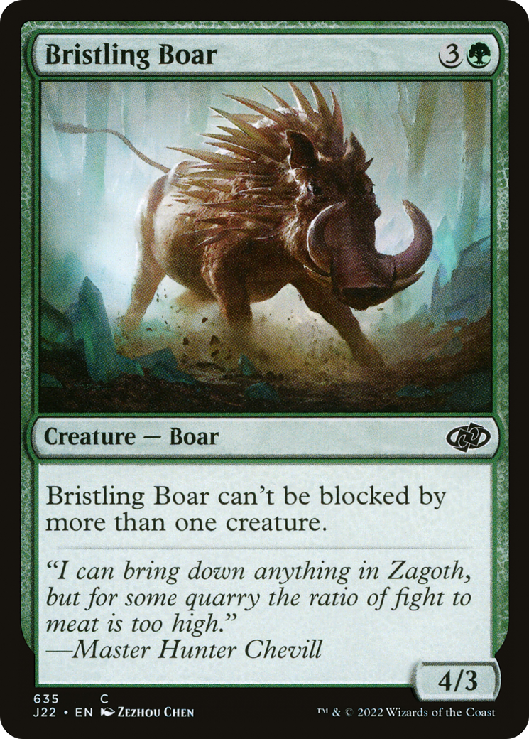 Bristling Boar [Jumpstart 2022] | Exor Games Dartmouth