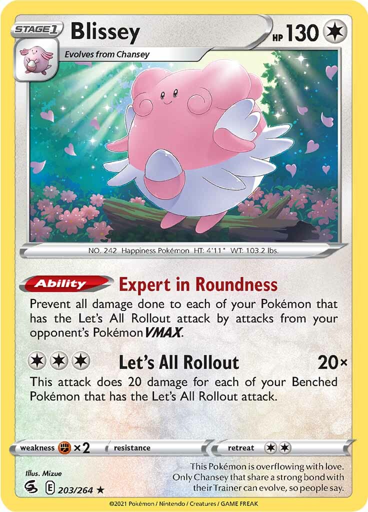 Blissey (203/264) [Sword & Shield: Fusion Strike] | Exor Games Dartmouth