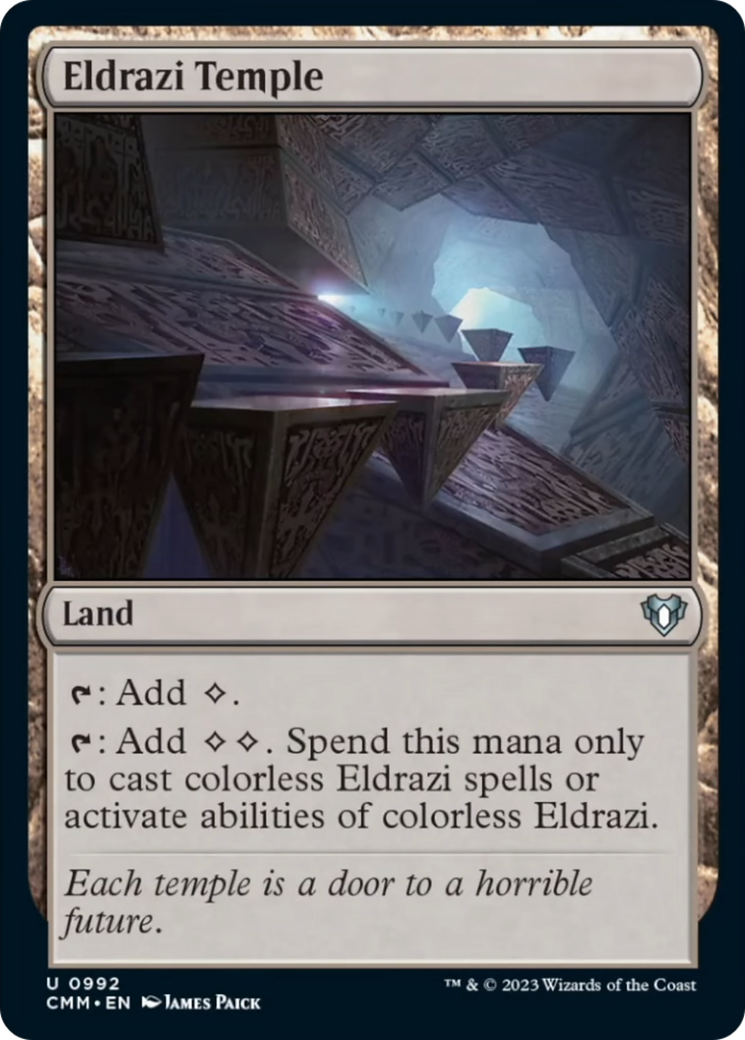 Eldrazi Temple [Commander Masters] | Exor Games Dartmouth