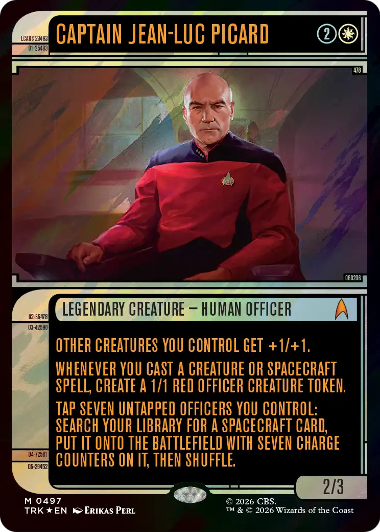 Captain Jean-Luc Picard (Showcase) (Surge Foil) [Star Trek] | Exor Games Dartmouth
