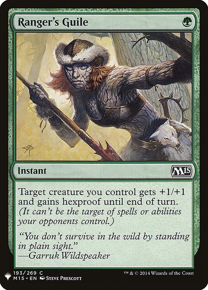 Ranger's Guile [Mystery Booster] | Exor Games Dartmouth
