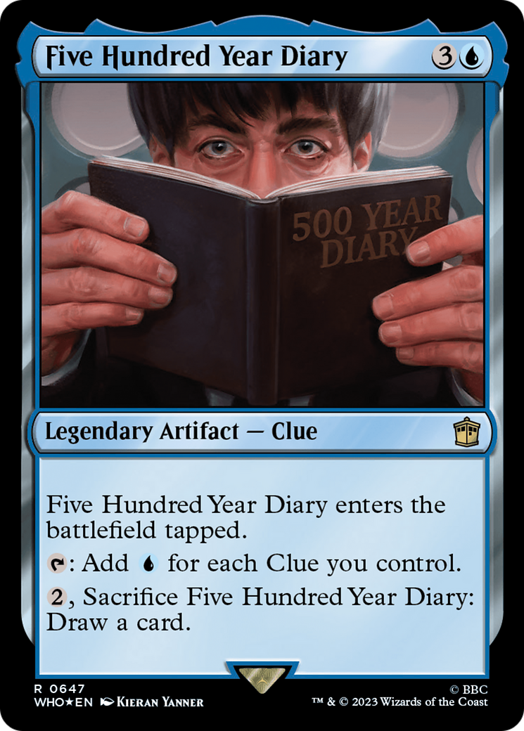 Five Hundred Year Diary (Surge Foil) [Doctor Who] | Exor Games Dartmouth