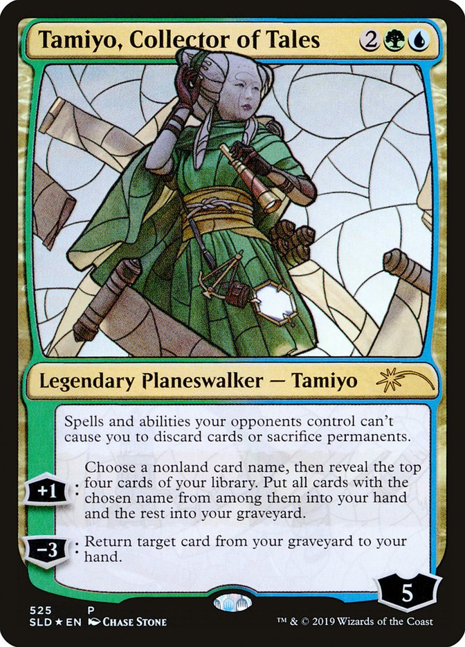 Tamiyo, Collector of Tales (Stained Glass) [Secret Lair Drop Promos] | Exor Games Dartmouth