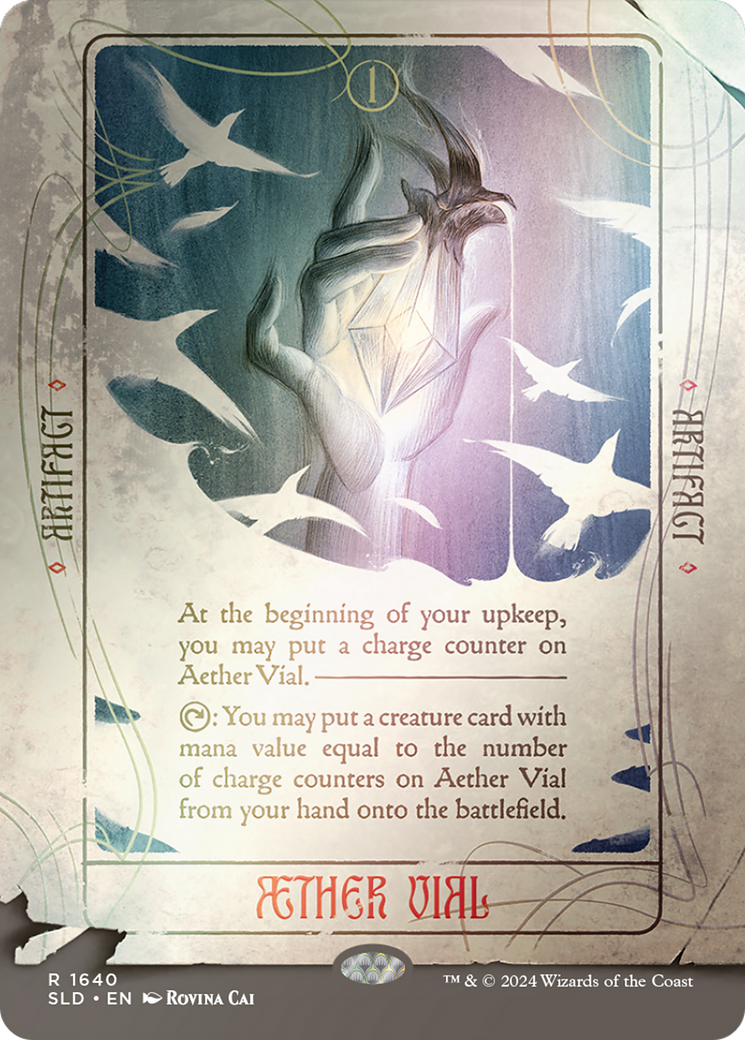 Aether Vial (Rainbow Foil) [Secret Lair Drop Series] | Exor Games Dartmouth