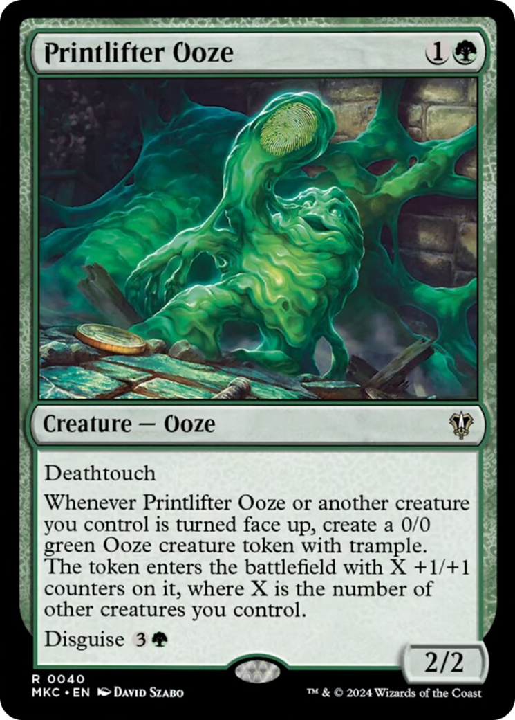 Printlifter Ooze [Murders at Karlov Manor Commander] | Exor Games Dartmouth