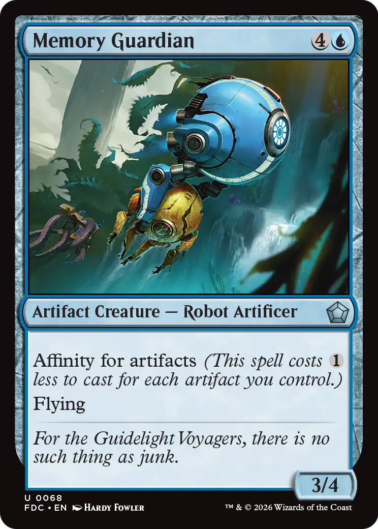 Memory Guardian [Foundations Commander] | Exor Games Dartmouth