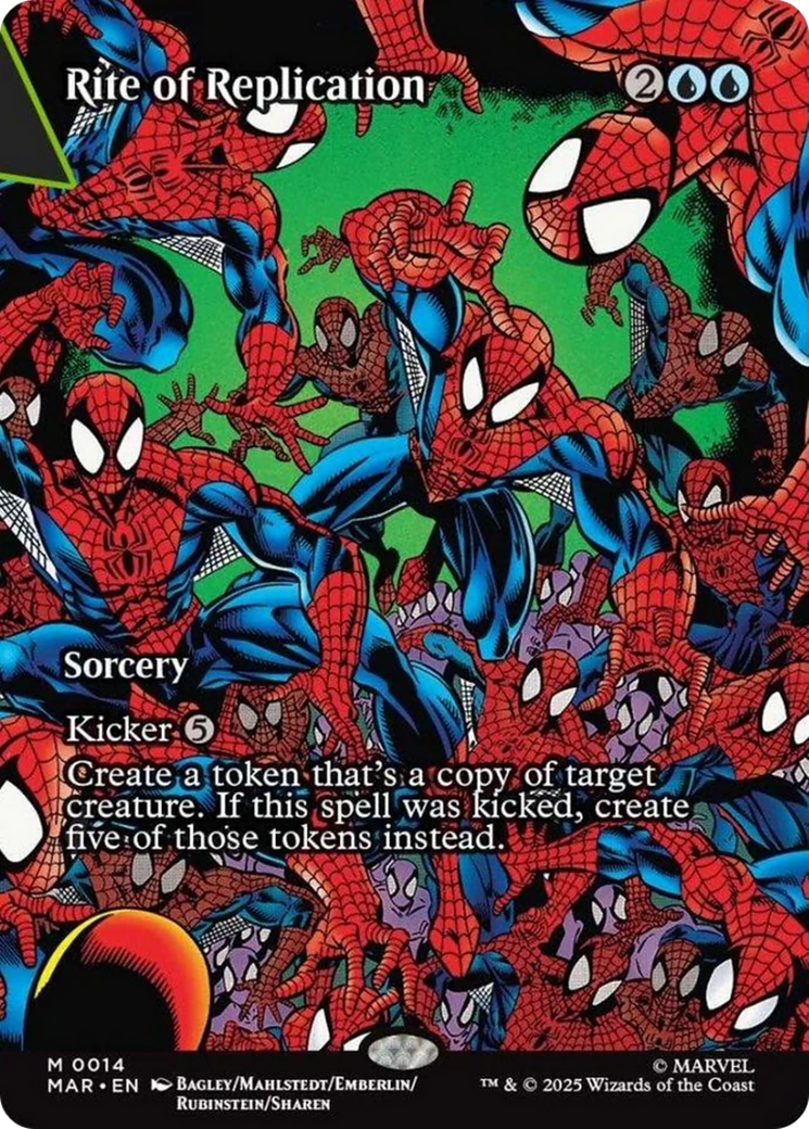 Rite of Replication (Borderless) [Marvel's Spider-Man: Eternal-Legal] | Exor Games Dartmouth