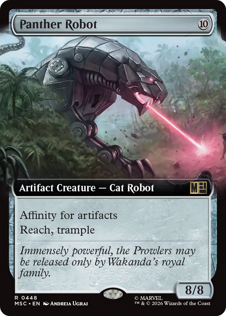 Panther Robot (Extended Art) [Marvel Super Heroes Commander] | Exor Games Dartmouth
