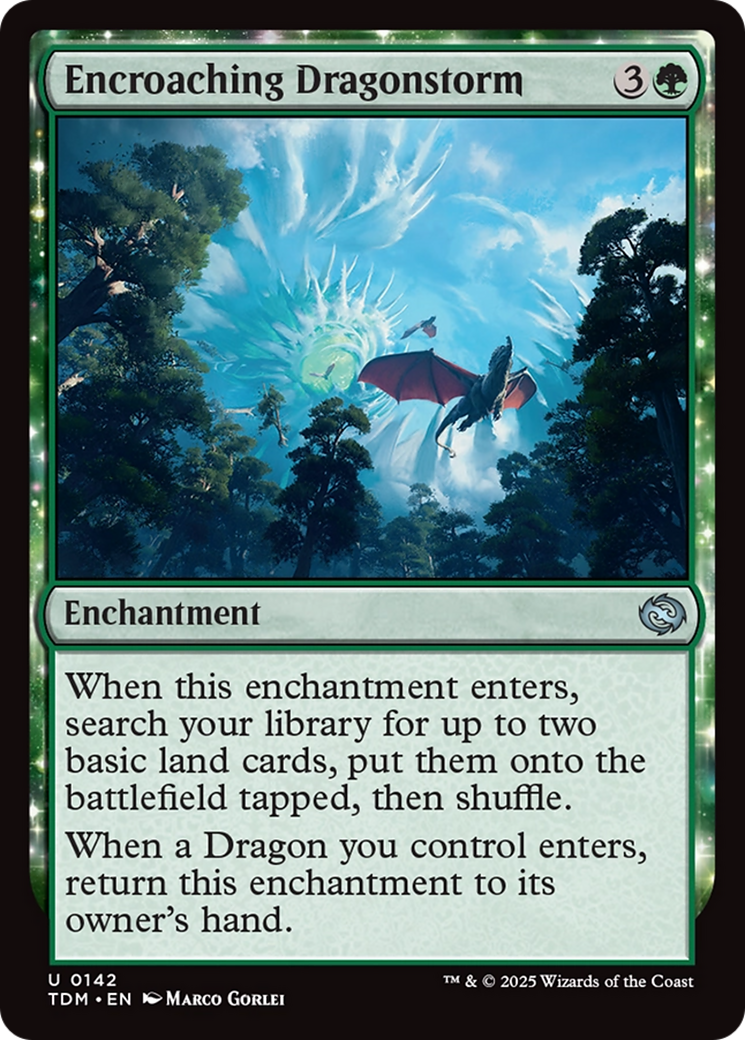Encroaching Dragonstorm [Tarkir: Dragonstorm] | Exor Games Dartmouth