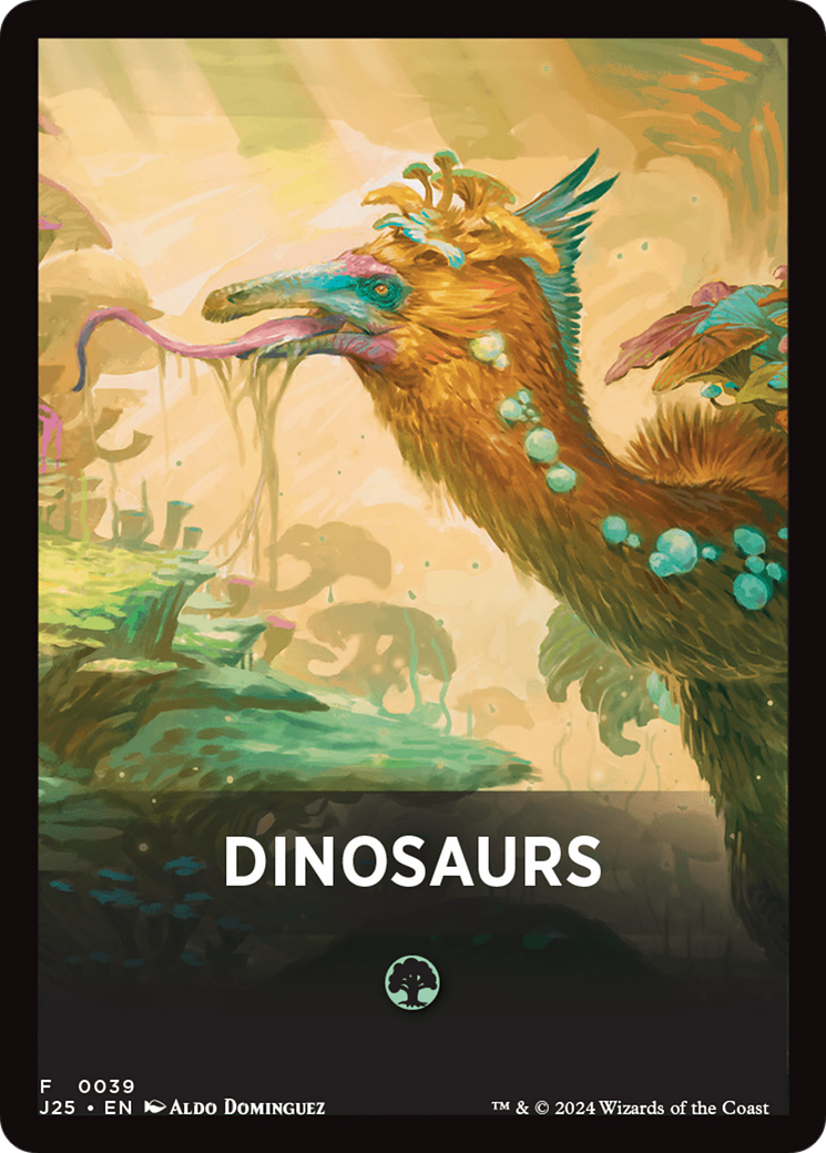 Dinosaurs Theme Card [Foundations Jumpstart Front Cards] | Exor Games Dartmouth