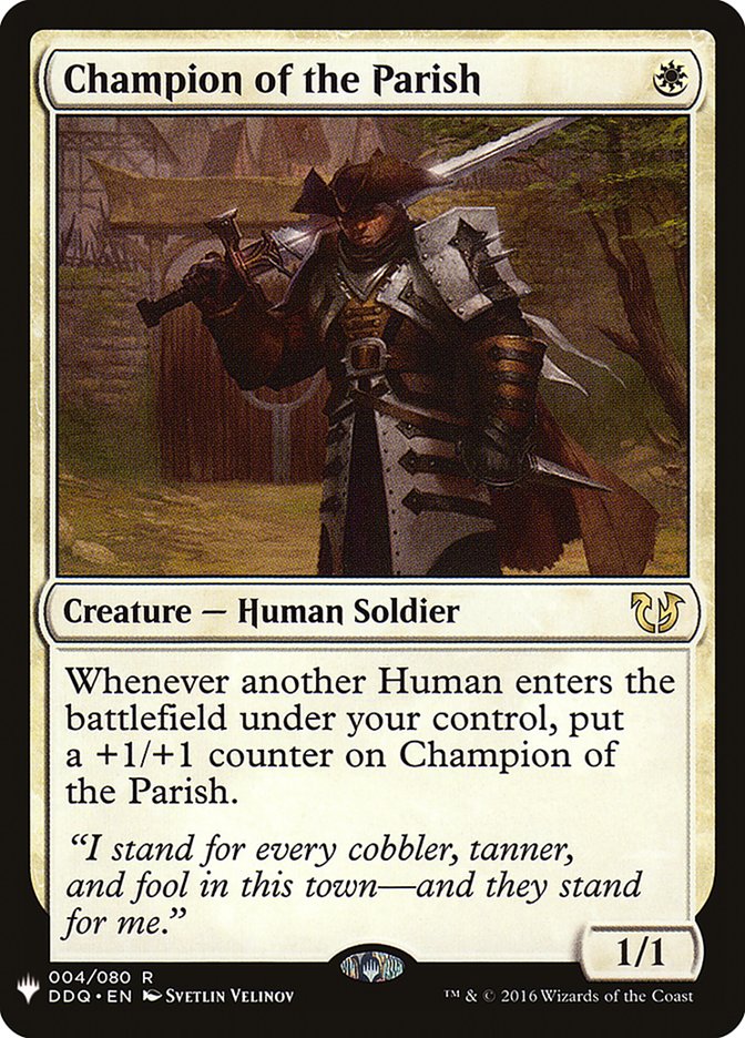 Champion of the Parish [Mystery Booster] | Exor Games Dartmouth